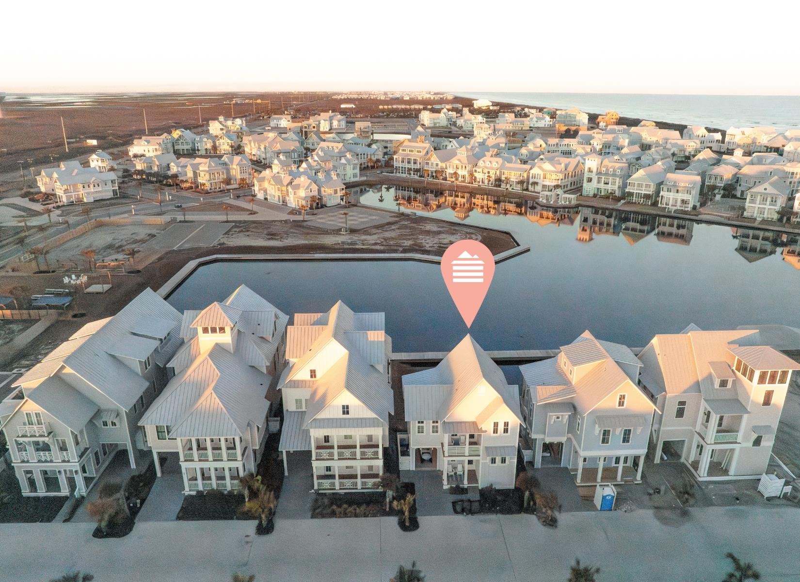 Aerial View, Location