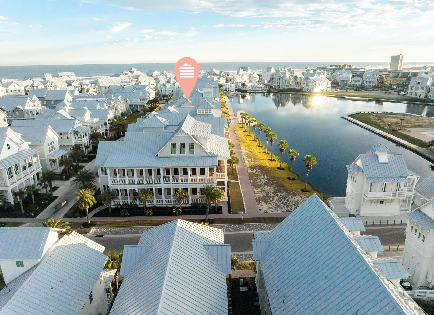 Aerial View, Location