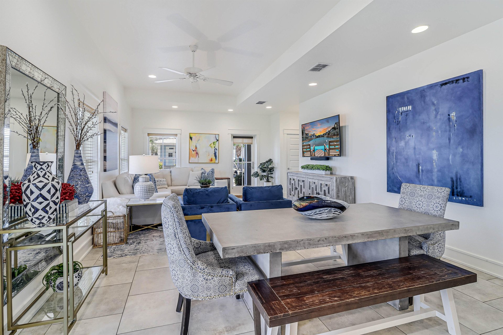 Dining and Living Room, 1st Floor