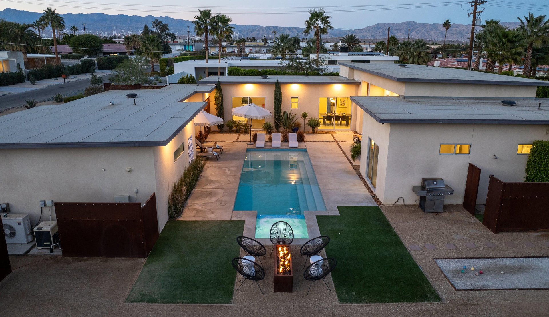 Play and Stay Sanctuarys amazing courtyard