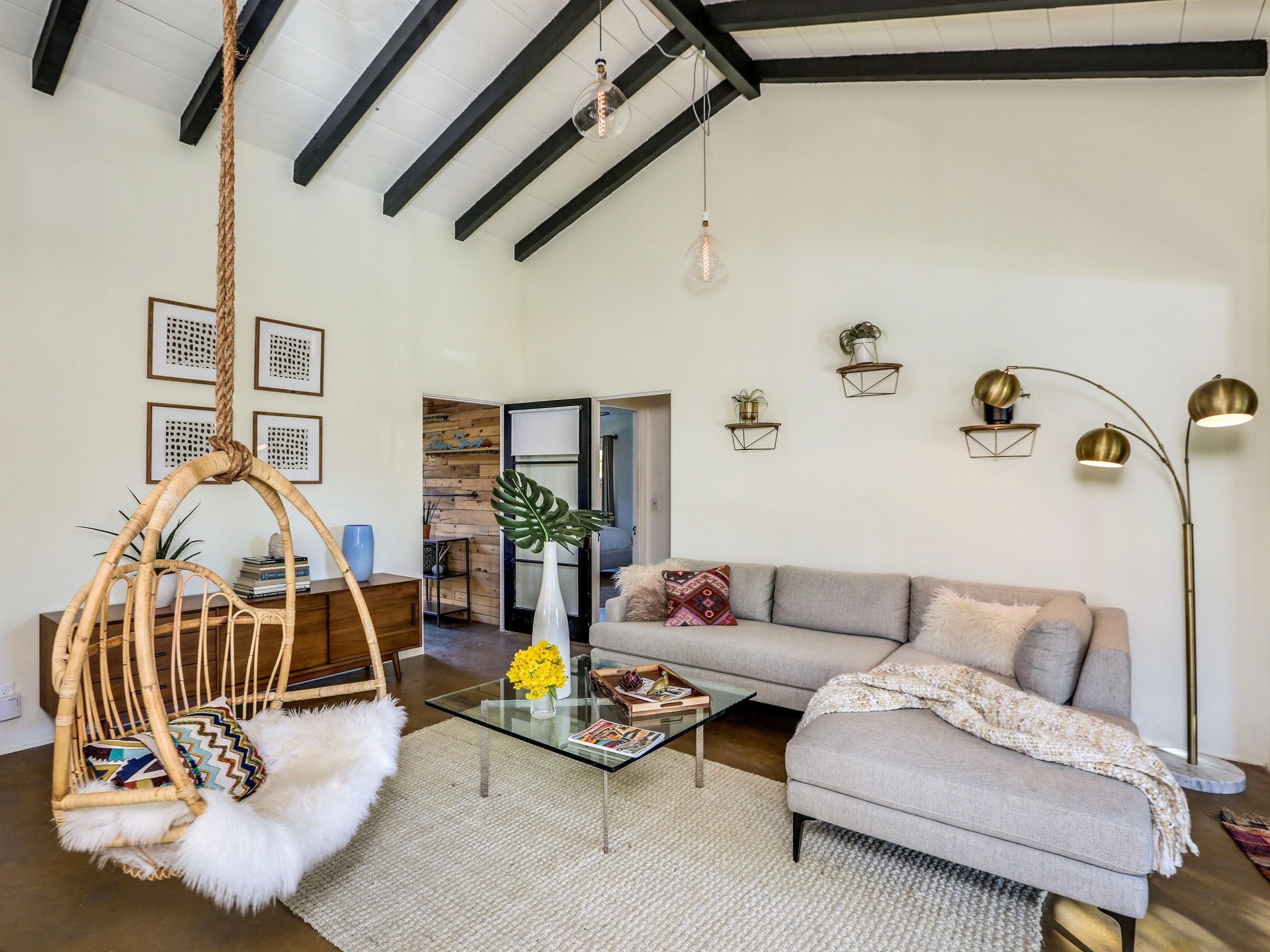 Spend quality time together in the open living area