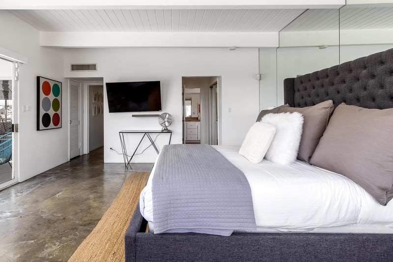 Hotel quality mattresses in every room