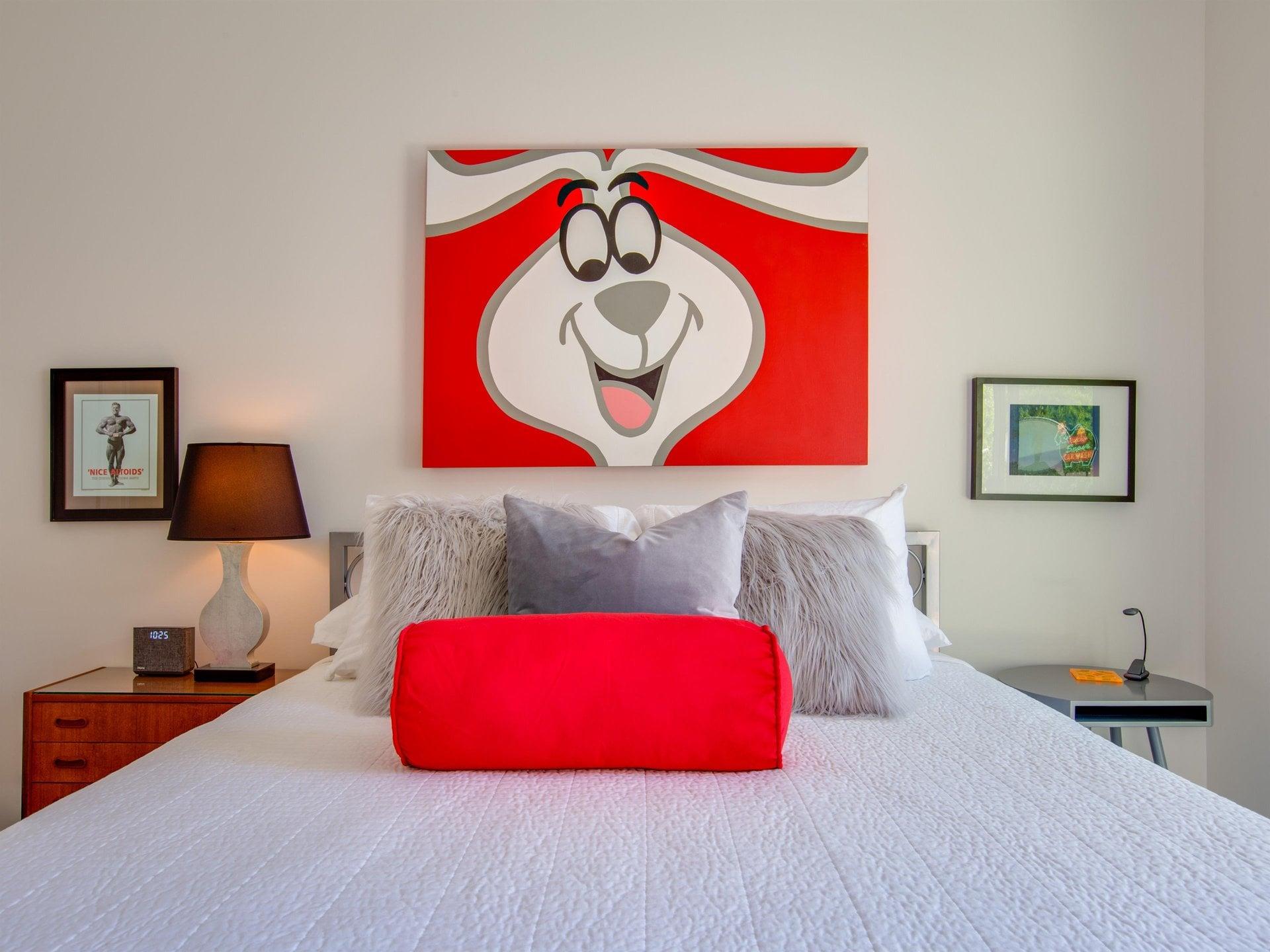 Comfy bedroom