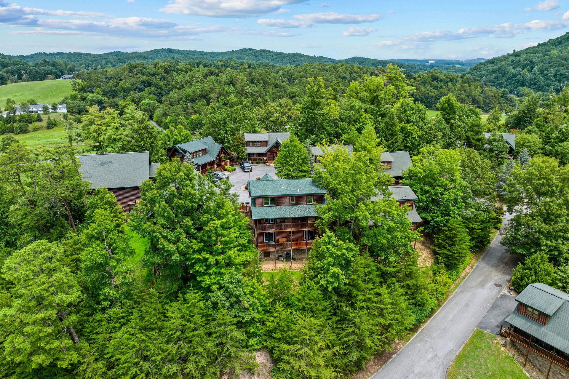 Aerial views of Loving Every Minute