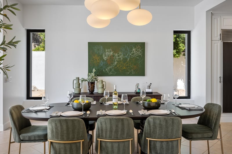 Comfortable dining room chairs