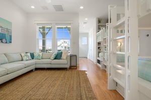 2nd Floor, Living and Bunk Room