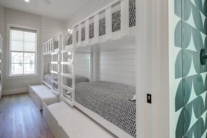 Bunk Room, 3 Sets of Twin Bunk Bed