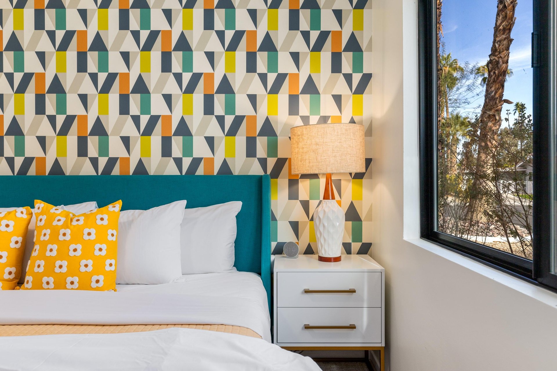 Beautiful design in all of the bedrooms