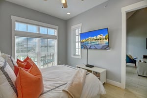 Queen Bedroom with 55 Smart TV