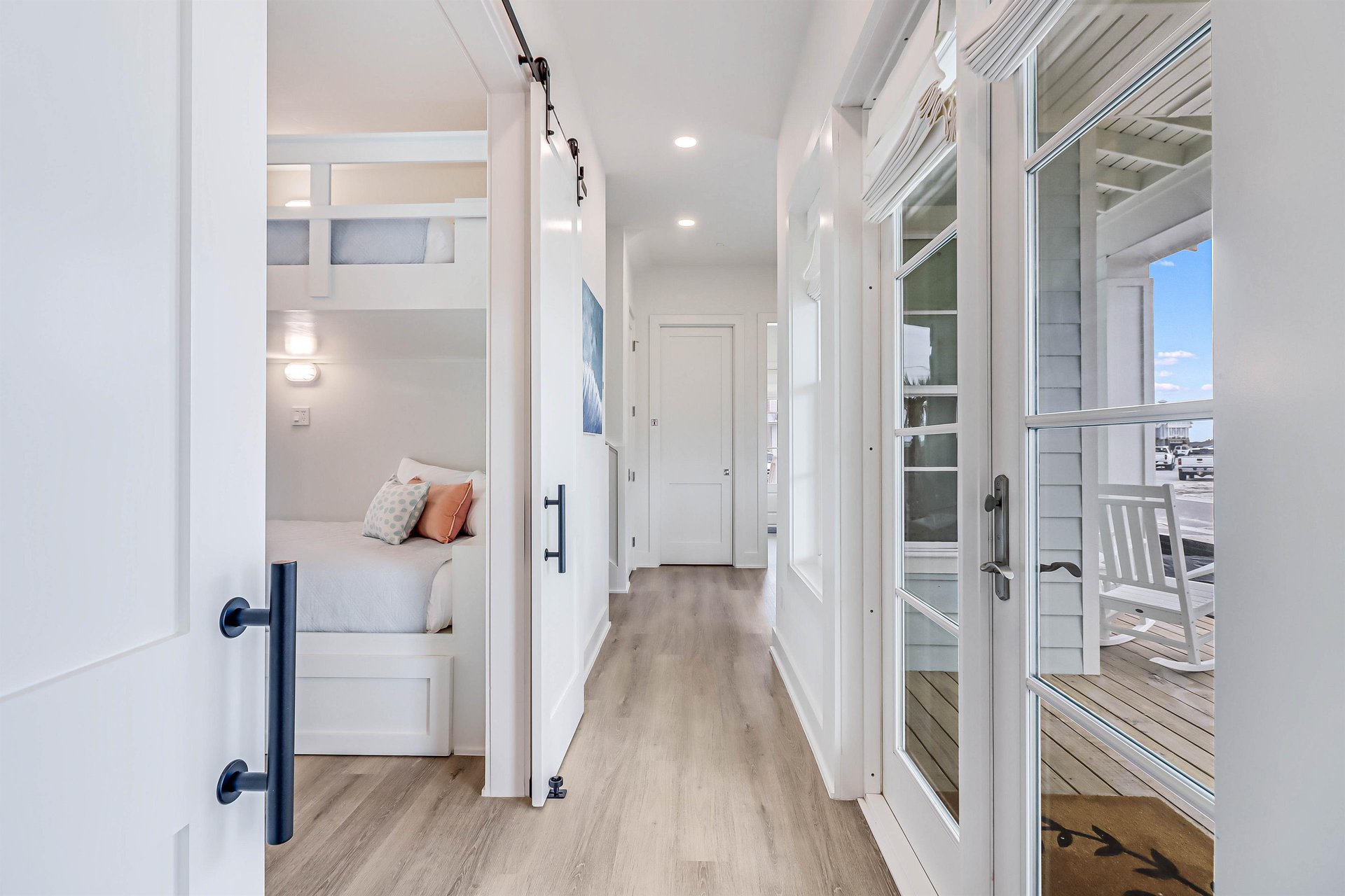 Hallway with Side Patio Access, 1st Floor