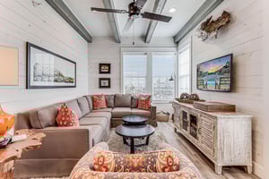 Living Area With Sleeper Sofa