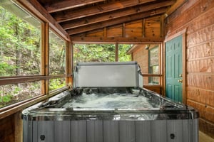 Covered Hot Tub