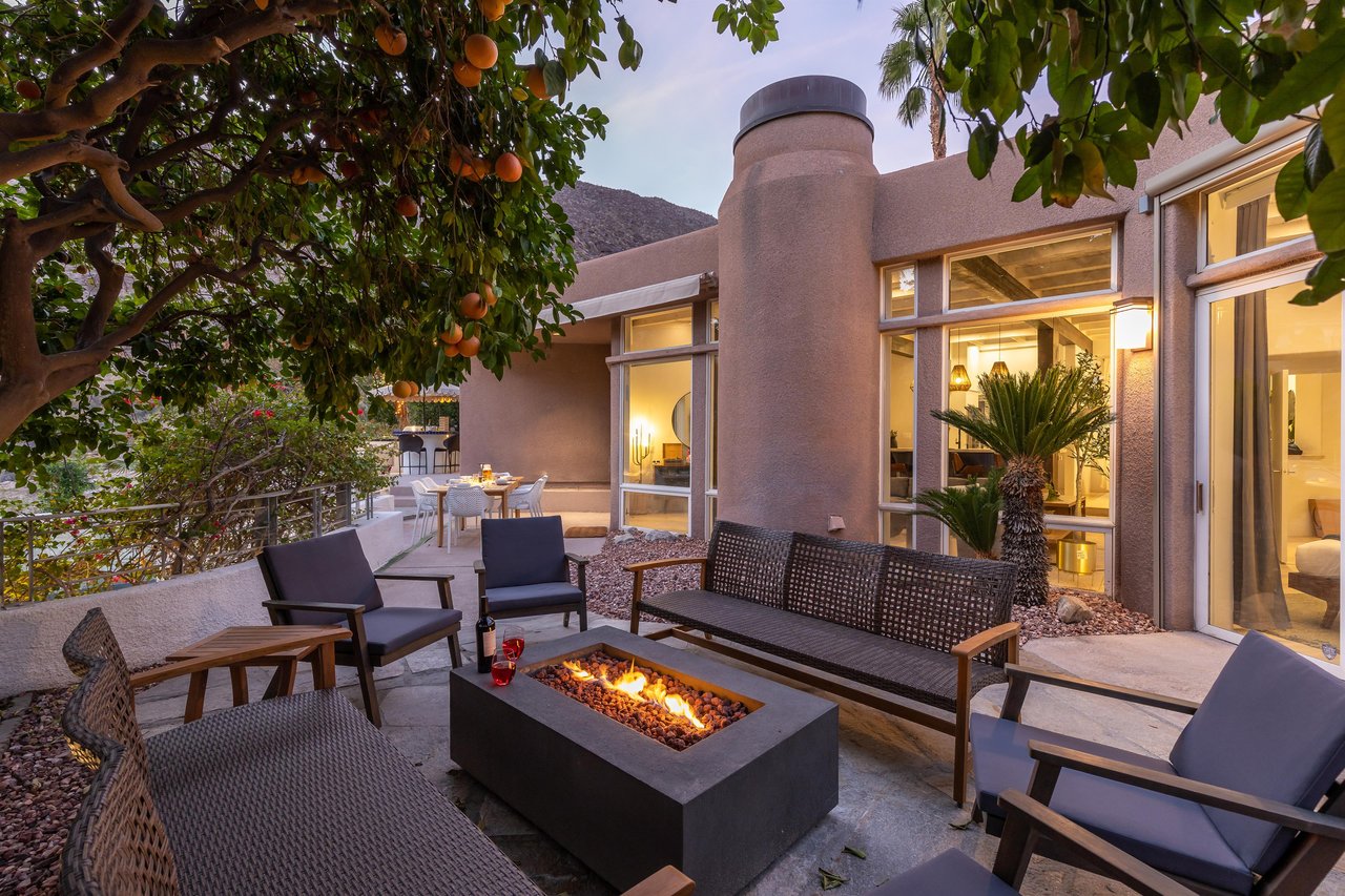 Spend your evenings by the fire