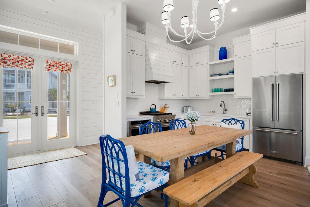Kitchen and Dining Area, 1st Floor