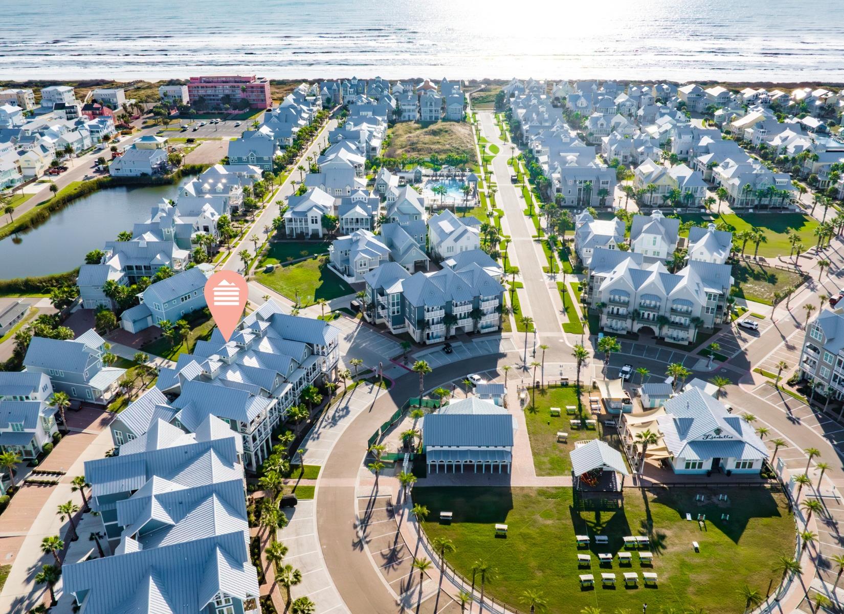 Aerial View, Location