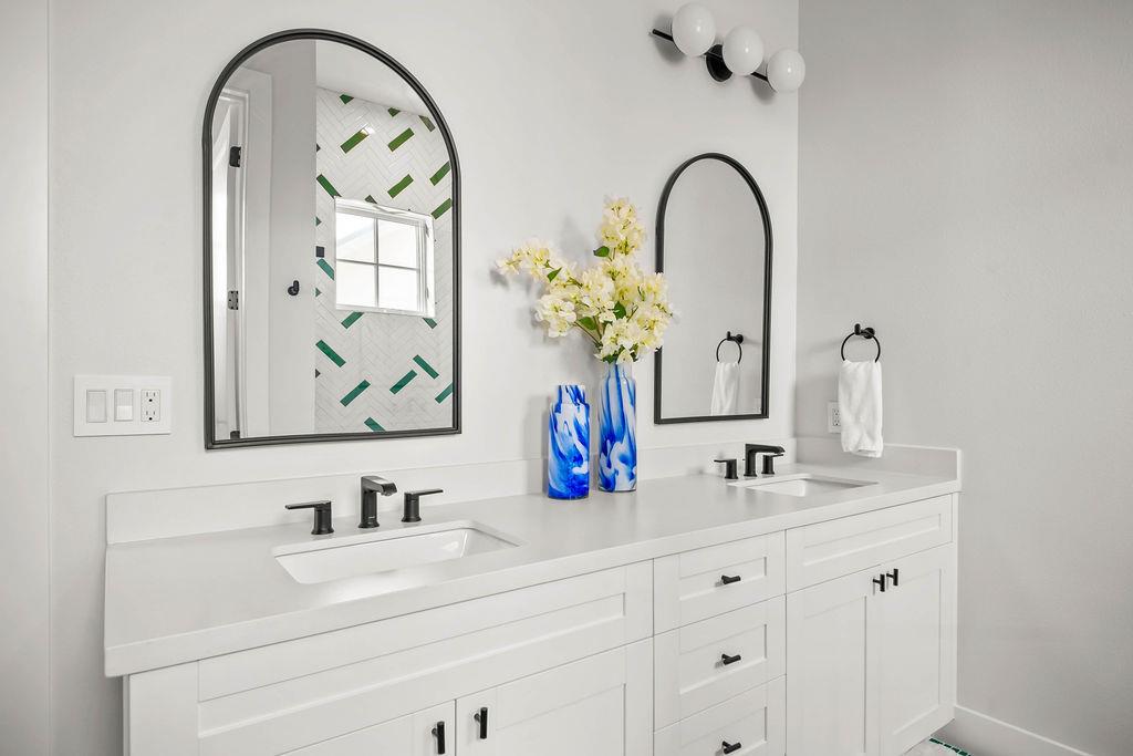 Bunk Room Attached Bathroom