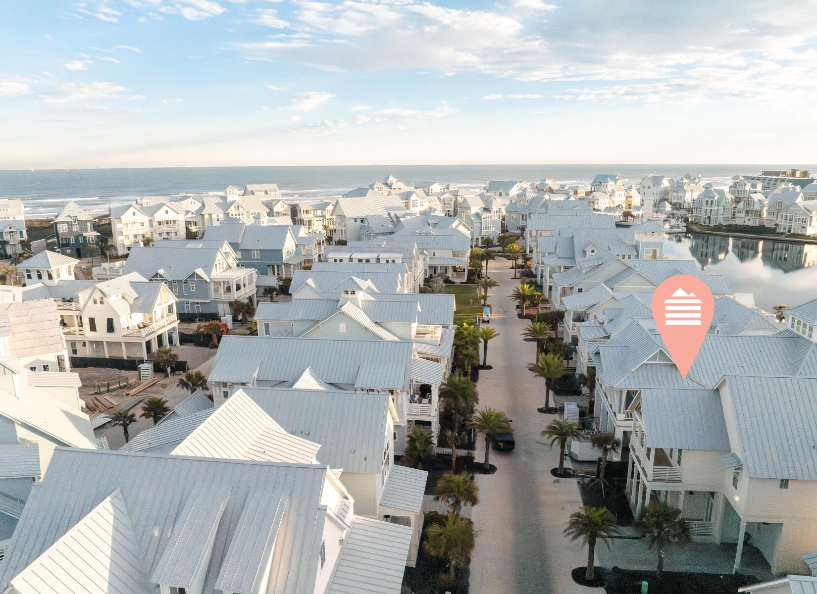 Aerial View, Location