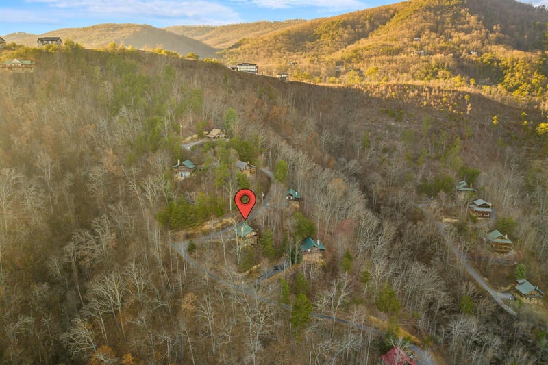 Cabin Aerial Footage