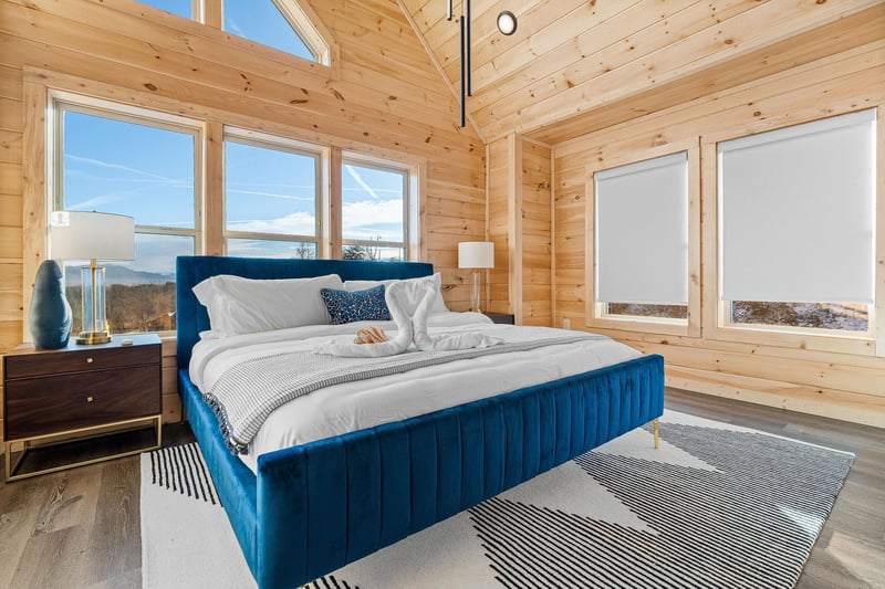 king bed