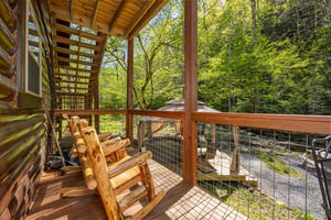 Deck rocking chairs