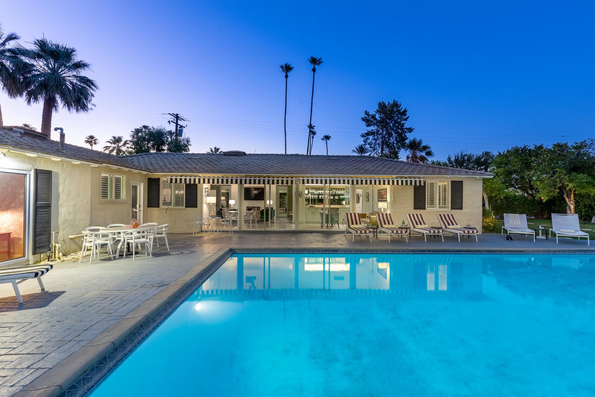 Splash in the tranquil waters