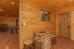 Arcade game at Js Hideaway, a 4 bedroom cabin rental located in Pigeon Forge