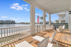 Enclosed Lakeside Patio