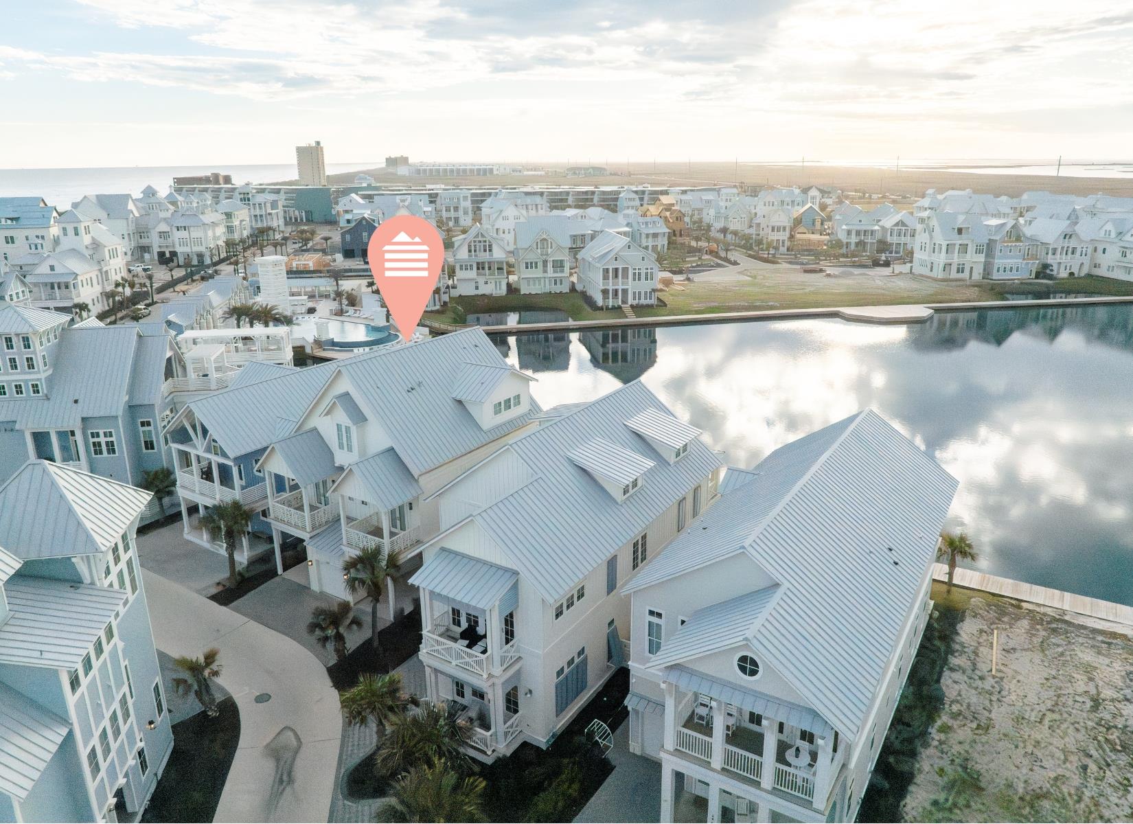 Aerial View, Location