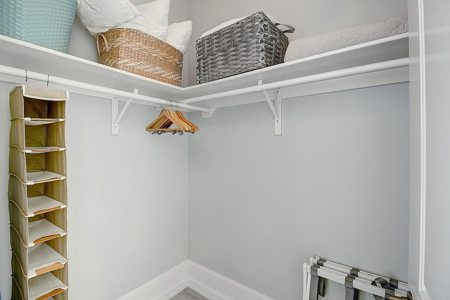 Closet in Master Bedroom