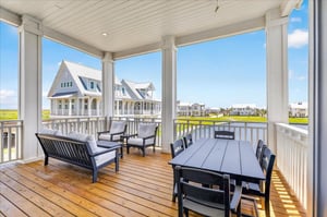 Second floor balcony