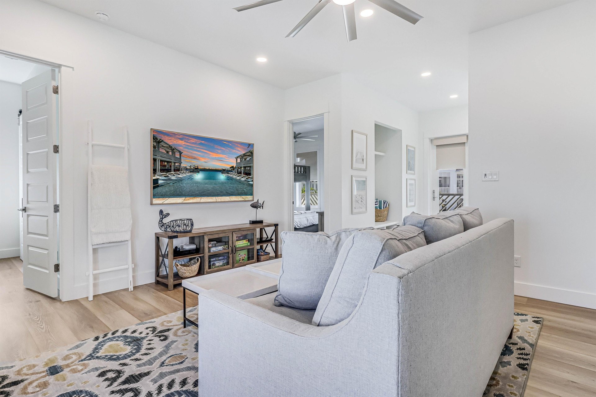 Living Area With Bunk Beds, 2nd Floor