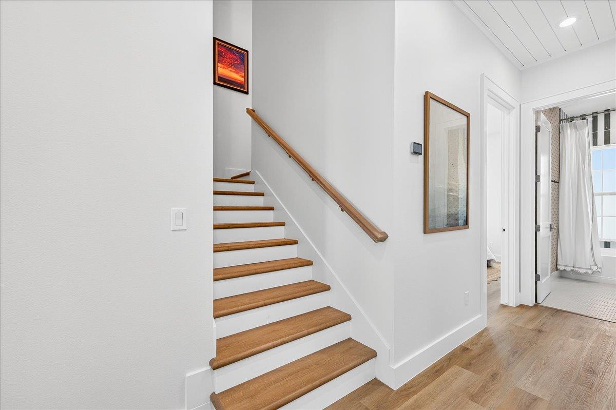 Stairs to Second Floor