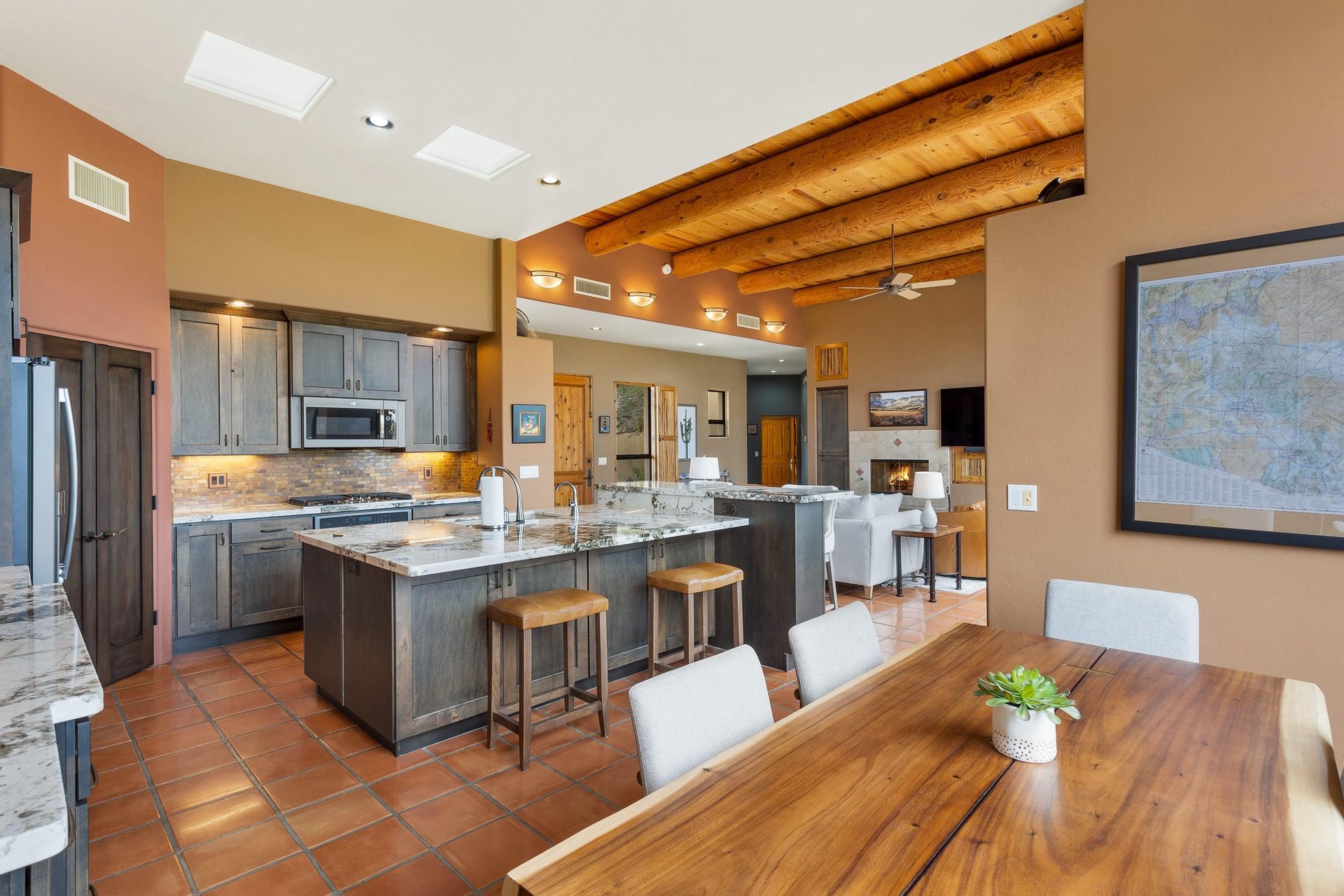 Open floor concept