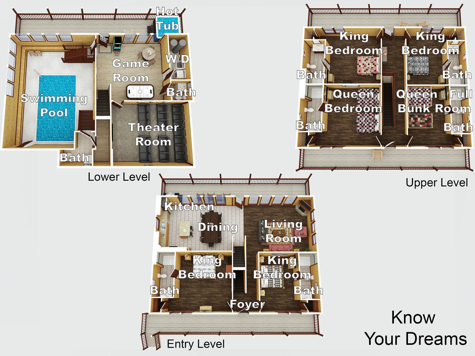 Know Your Dreams Floor Plan