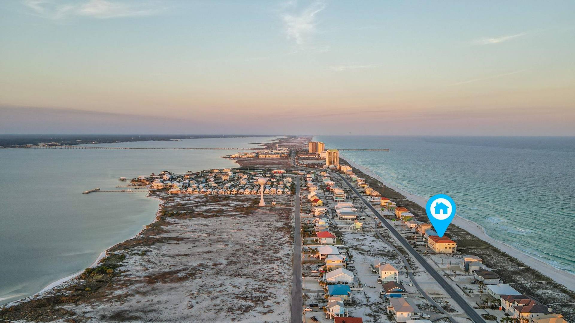 Lazy Dolphin Aerial