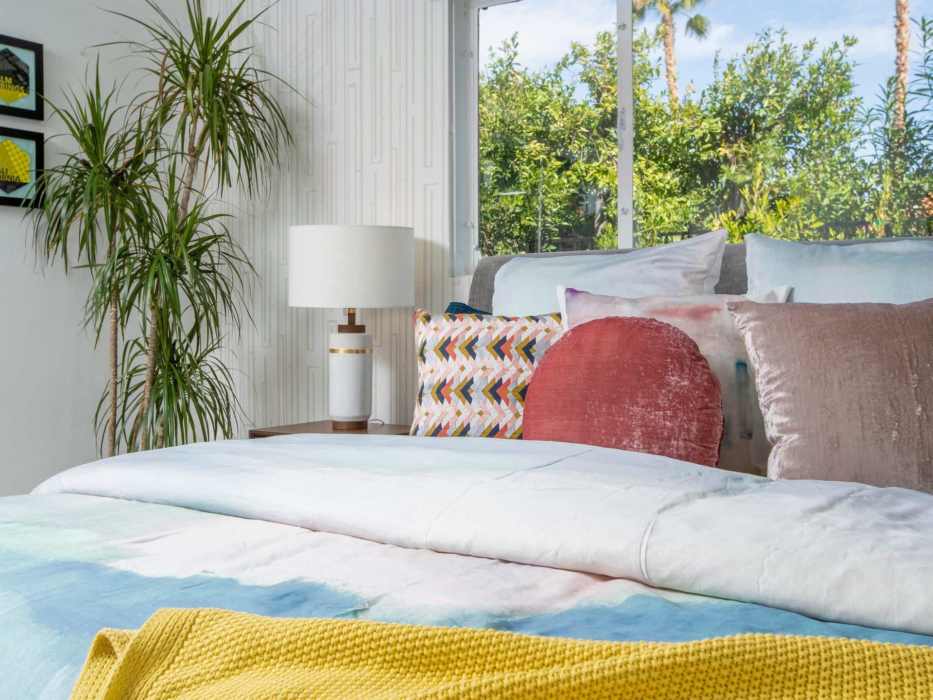 Comfortable pillows for a good nights sleep