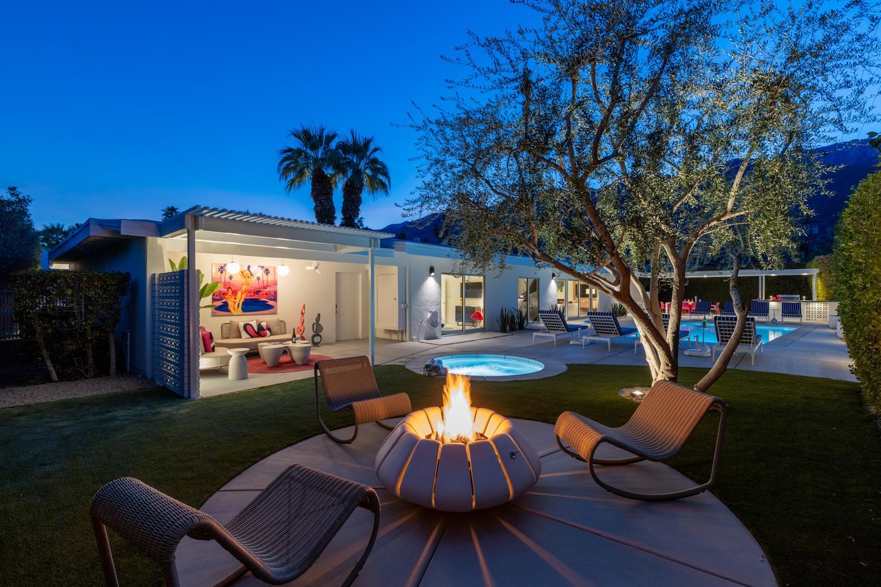 Amazing view from the firepit area