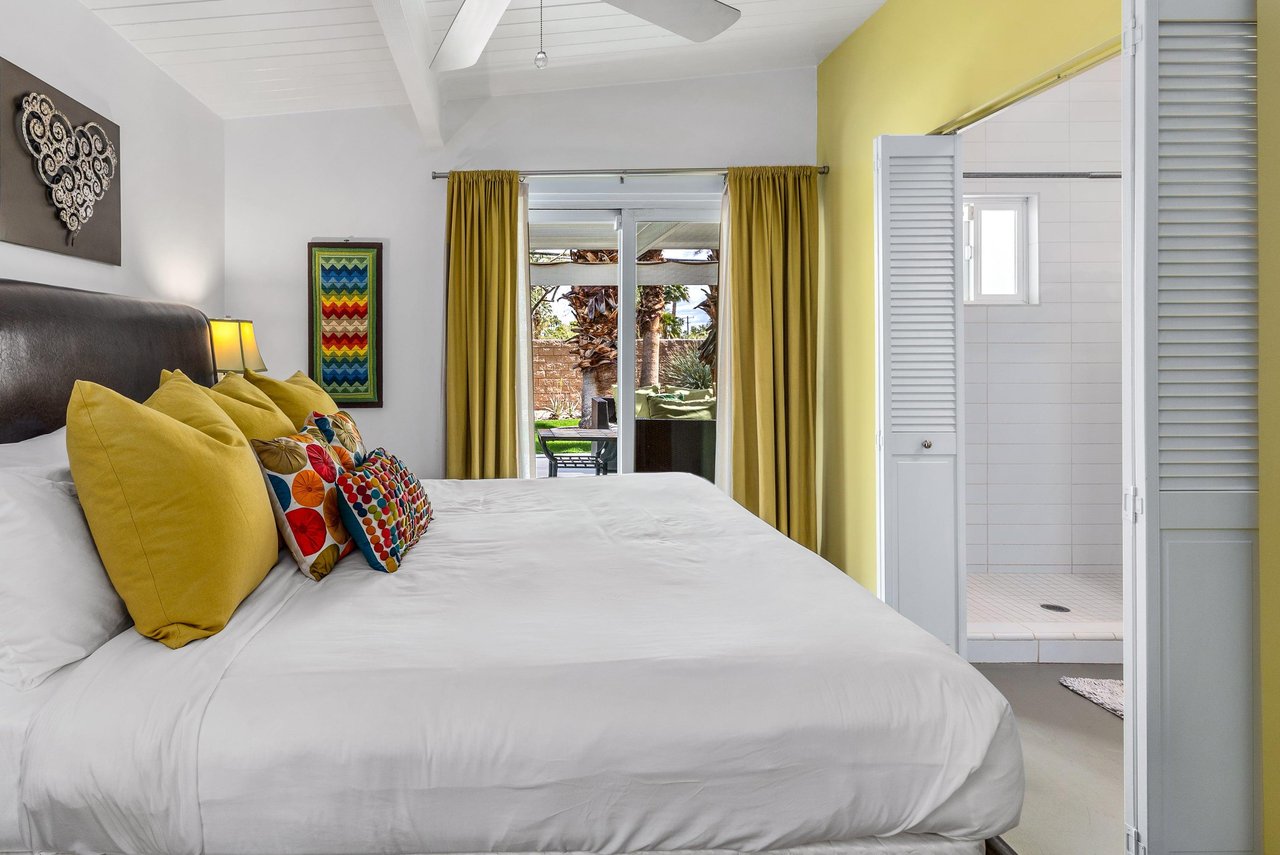 Restful guest bedroom