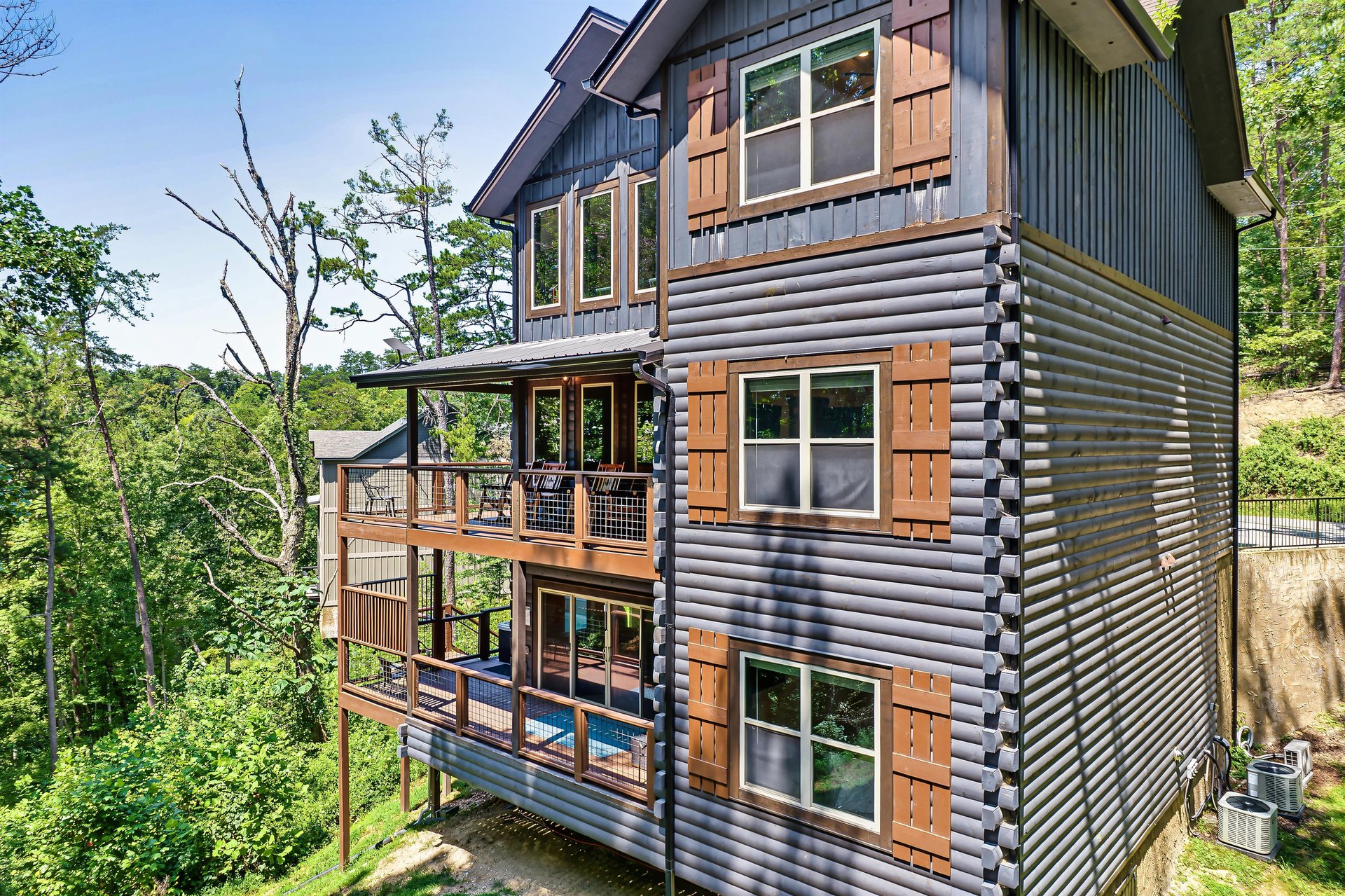 Exterior Shot Property and Decks