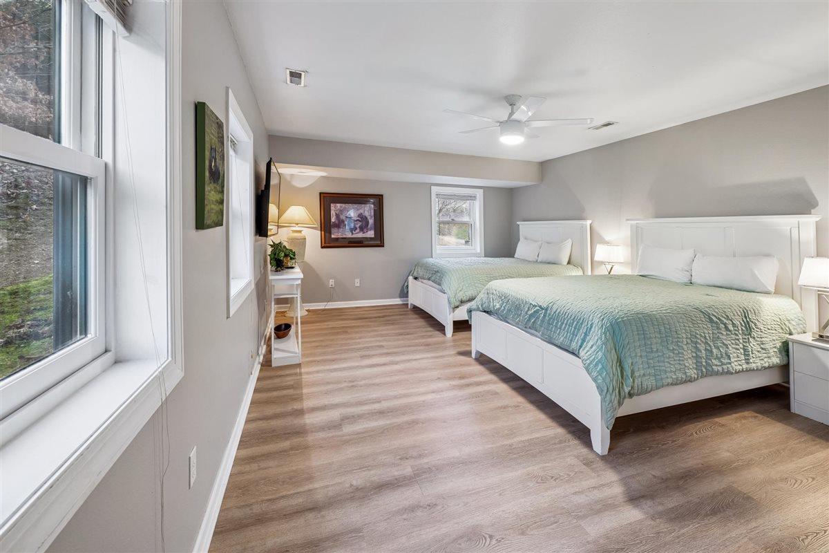 Two Queen Beds make this room perfect for kids, friends, or another couple traveling with you