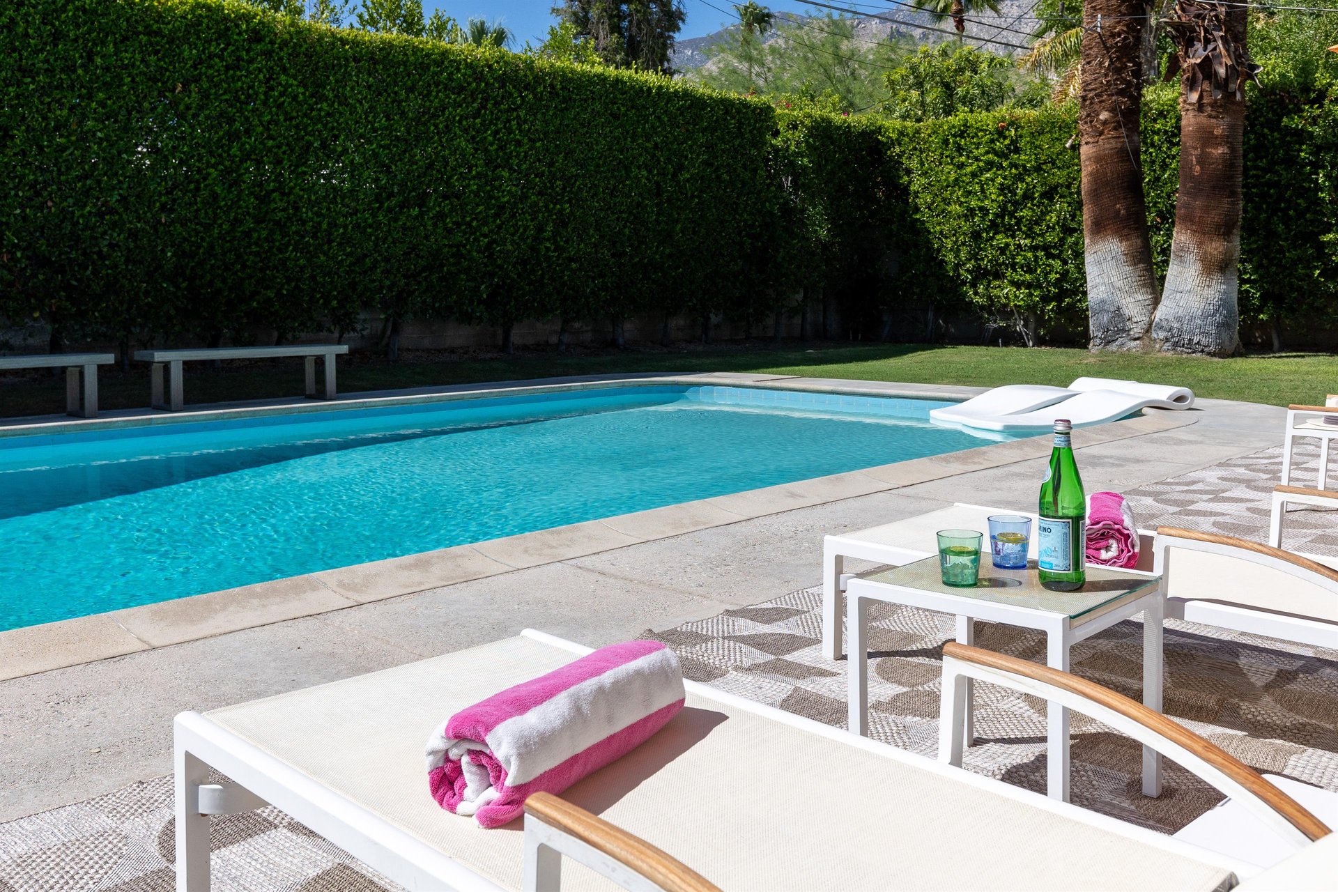 Relax by the pool
