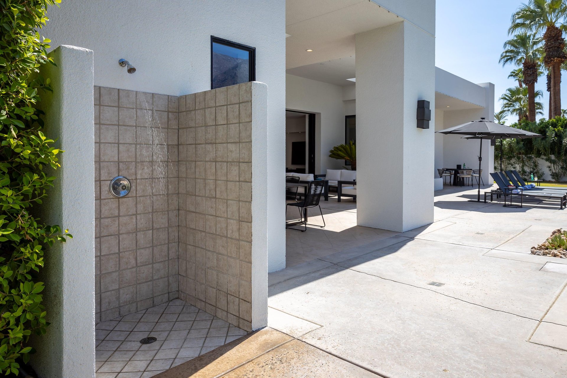Outdoor shower