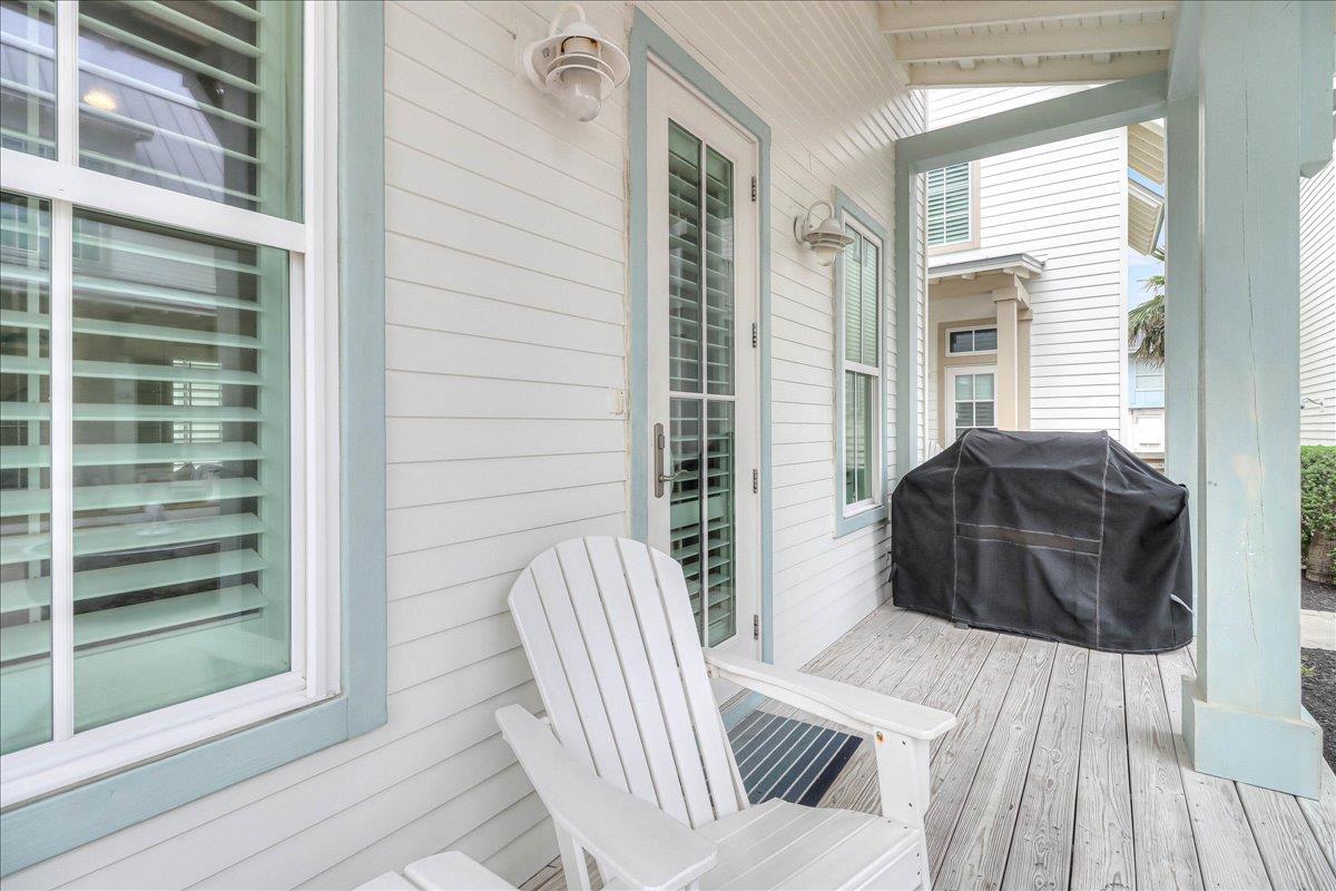 Front Porch Sitting AreaGrill