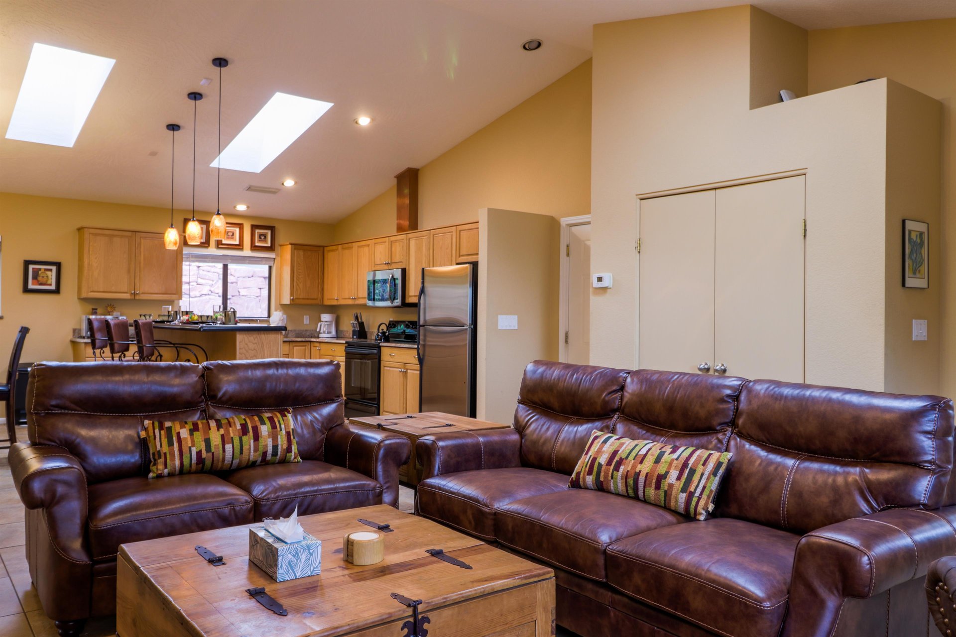 Leather Couches