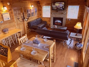 at eagles sunrise a 2 bedroom cabin rental located in pigeon forge