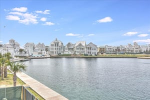Lakeside Balcony View of Two Pools, 2nd Floor