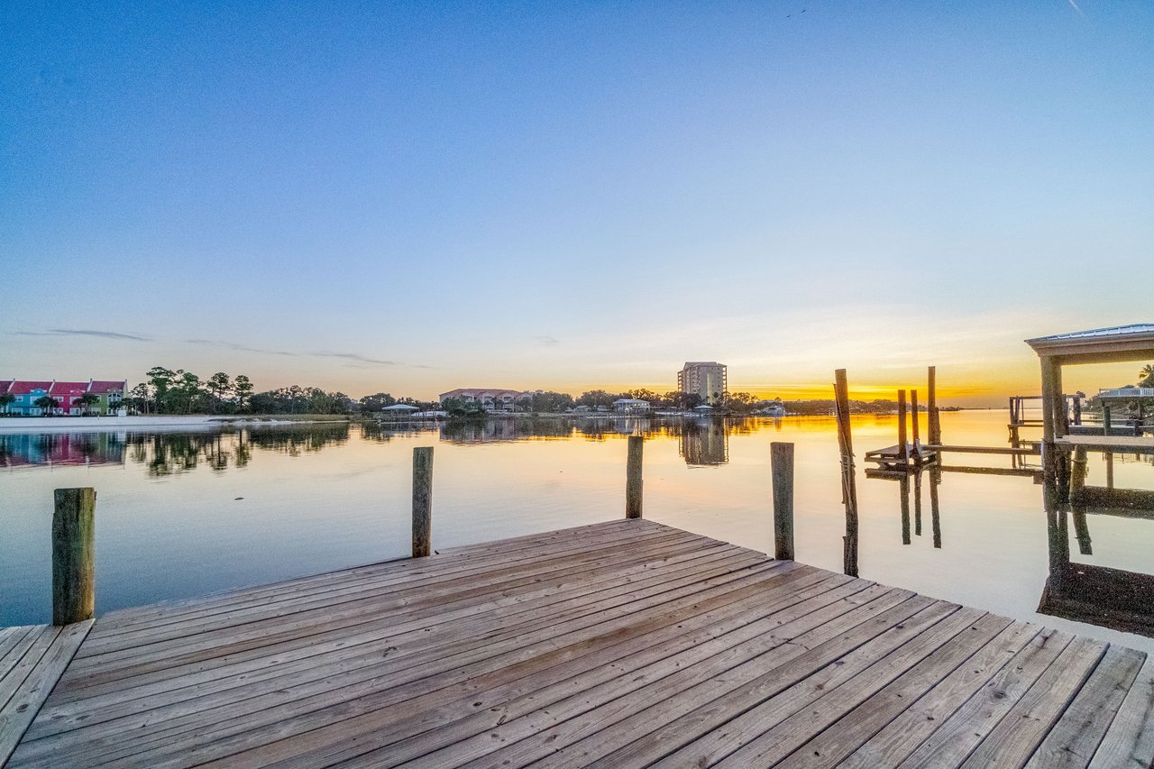 Its 5 oclock Pool Water amp Dock 4