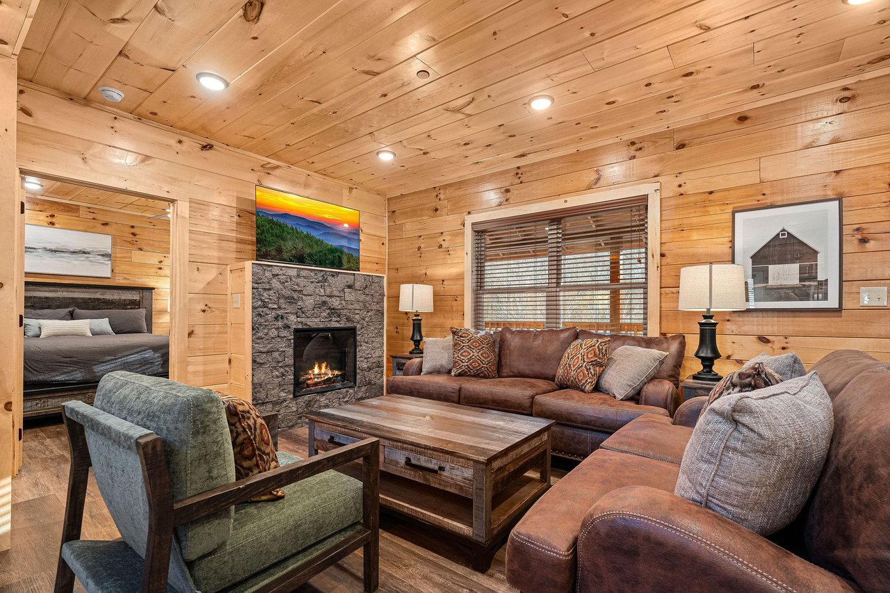 Living Room Fireplace Area