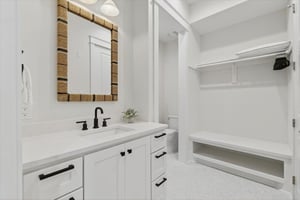 Hall and Bunk Room Bathroom