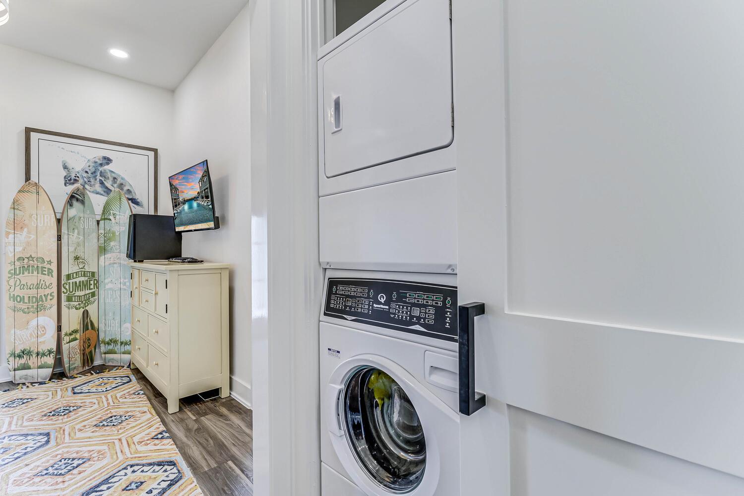 Hallway Laundry Closet, 1st Floor